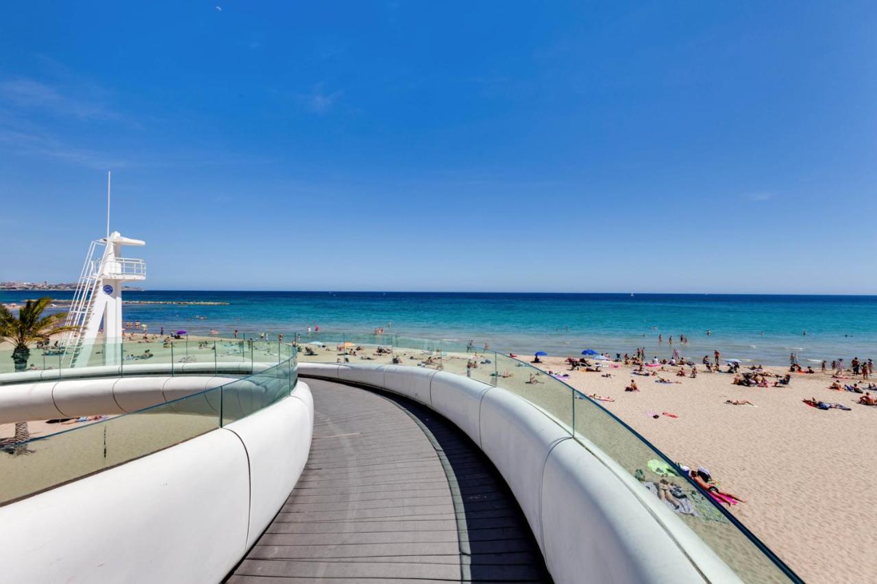 Hb Apartments - Apartamento Plaza Luceros Playa Alicante Loft Com Luaran gambar